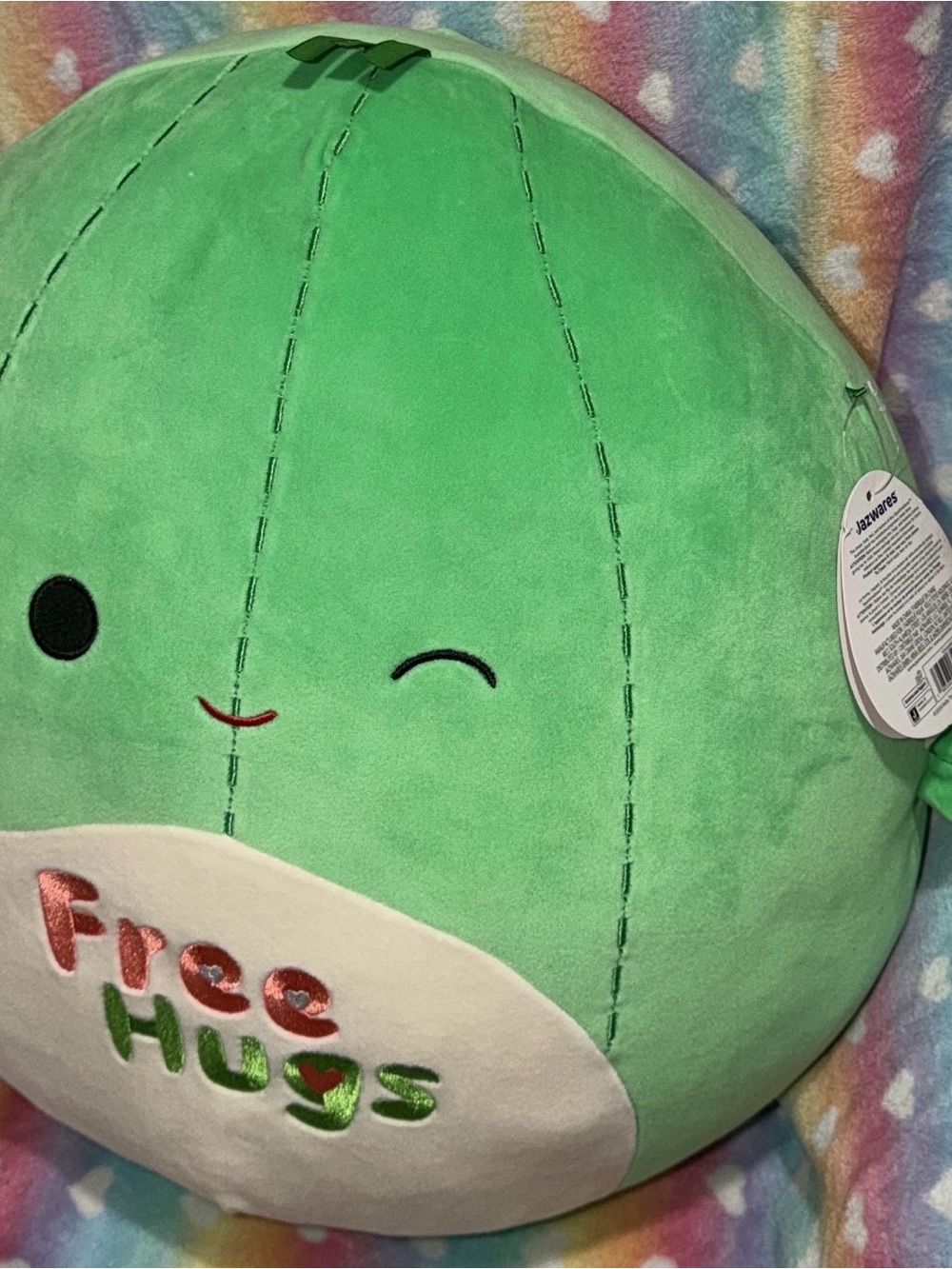 Marcellus “Free Hugs” Cactus Squishmallow Large NWT